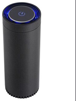 Zwarte Auto Luchtreiniger Thuis Desktop Mini Zuurstof Bar Te Verwijderen Formaldehyde