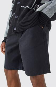 Zwarte Baggy Shorts, Black - XL