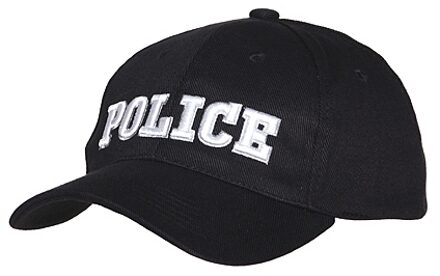 Zwarte baseball pet Police