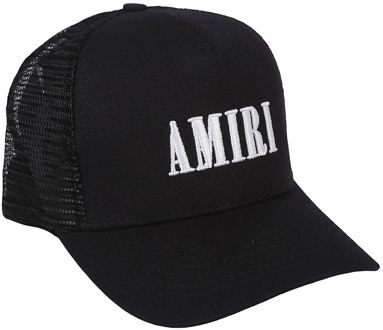 Zwarte baseballpet met logo borduursel Amiri , Black , Heren - ONE Size