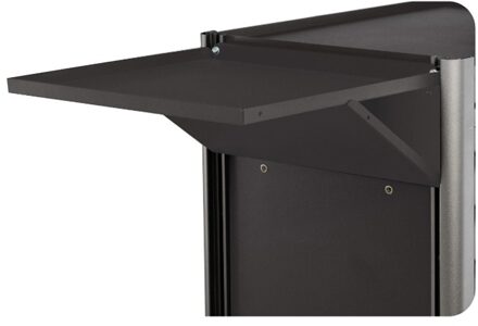 Zwarte bijzettafel voor 102, 103 trolley 102104