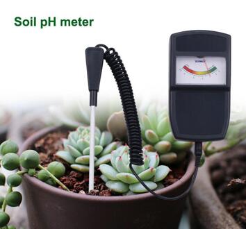 Zwarte Bodem Draagbare Tuin Bodem Ph Meter Tester Bodem Zuurgraad Ph Tester Waarde 2.5-9 W0Q2