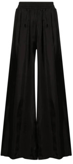Zwarte broek voor vrouwen Ss24 Fabiana Filippi , Black , Dames - S,Xs,2Xs
