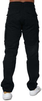 Zwarte Cargo Jeans voor Mannen Replay , Black , Heren - W30 L32,W31 L32,W33 L32,W32 L32,W38 L32