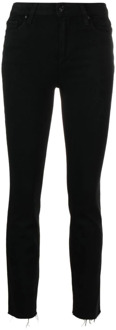 Zwarte Denim Skinny Jeans Paige , Black , Dames - W28,W30