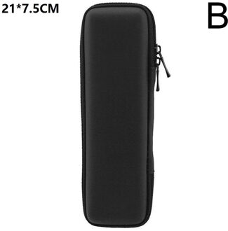 Zwarte Eva Hard Shell Stylus Pen Pennenhouder Beschermende Draagdoos School Hard Etui Voor Pen Balpen Stylus Donker Kaki