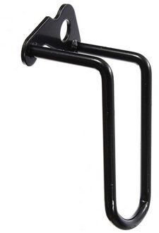 Zwarte Fiets Derailleurhanger Chain Gear Guard Protector Cover Mountain Fietsen Transmissie Bescherming Ijzeren Frame #15