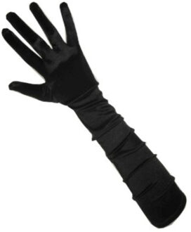 Zwarte gala handschoenen