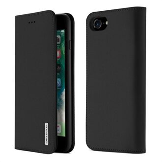 Zwarte Genuine Leather Case voor de iPhone 8 / 7