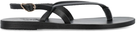 Zwarte Gesloten Sandalen Ancient Greek Sandals , Black , Dames - 38 Eu,36 Eu,39 Eu,37 Eu,40 EU