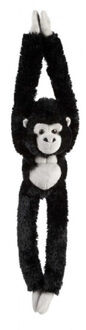 Zwarte gorillas knuffels 65 cm knuffeldieren - Knuffel bosdieren