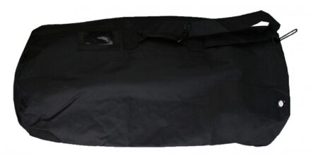 Zwarte grote duffel reiszak 90 cm - Reistas (volwassen)