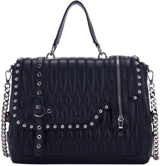 Zwarte handtas voor vrouwen La Carrie , Black , Dames - ONE Size