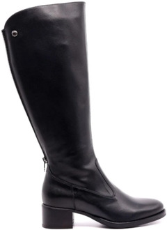 Zwarte Hoge Laarzenjes voor Dames Nerogiardini , Black , Dames - 37 Eu,36 Eu,41 Eu,39 EU