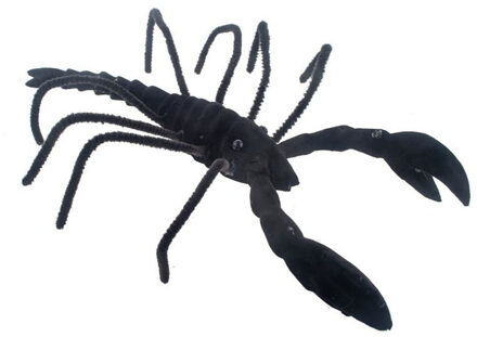 Zwarte horror decoratie kreeft 25 cm Multi