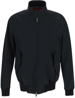 Zwarte jas met lange mouwen Baracuta , Black , Heren - 2Xs,3Xl
