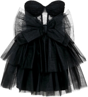 Zwarte jurken Aniye By , Black , Dames - S,2Xs
