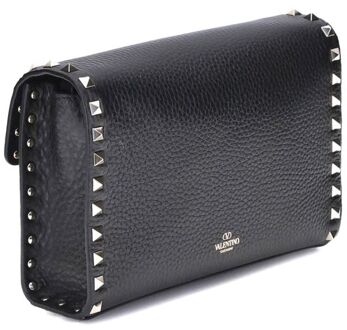 Zwarte Kalfsleer Bos Taurus Schoudertas