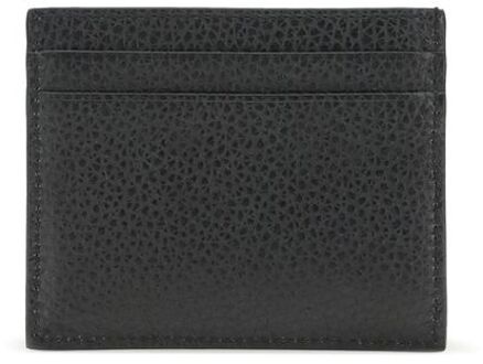 Zwarte Kalfsleren Bos Taurus Portemonnee - One Size