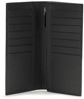 Zwarte Kalfsleren Bos Taurus Portemonnee