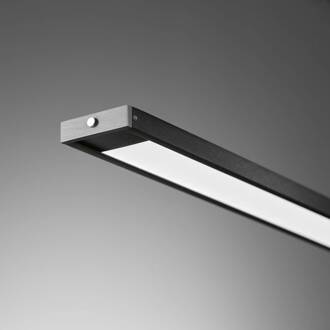 Zwarte kantoor hanglamp Metz TW 160cm 60016