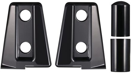 Zwarte Kap Scharnier Cover Voor 2007 Jeep Wrangler Jk & Unlimited