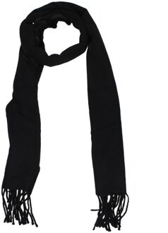 Zwarte Kasjmier Sjaal - One Size