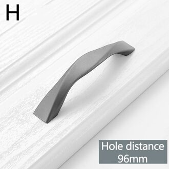 Zwarte Kast Handvatten Kast Deurknop Pulls Voor Thuis Keuken Meubels Kast Lade Hardware Accessoires