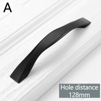 Zwarte Kast Handvatten Kast Deurknop Pulls Voor Thuis Keuken Meubels Kast Lade Hardware Accessoires