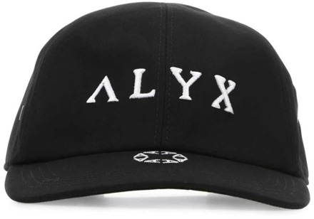 Zwarte katoenen baseballpet 1017 Alyx 9SM , Black , Heren - ONE Size