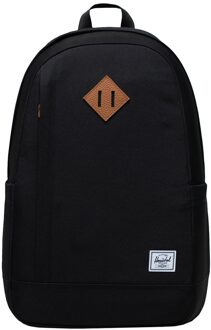 Zwarte Katoenen Rugzak Lente/Zomer 2024 Herschel , Black , Heren - ONE Size