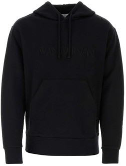 Zwarte katoenen sweatshirt JW Anderson , Black , Heren - Xl,L,M,S