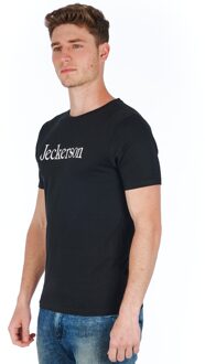 Zwarte Katoenen T-Shirt - maat Veelkleurig