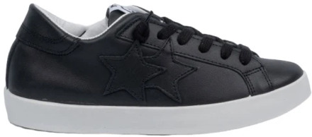 Zwarte Lage Sneakers 2Star , Black , Dames - 37 Eu,38 Eu,39 Eu,36 Eu,40 EU