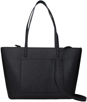 Zwarte Leren Schoudertas