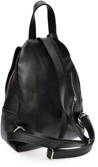 Zwarte Leren Tas - maat