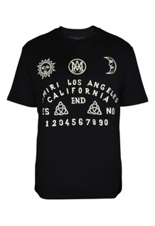 Zwarte Maan en Zon T-shirt Amiri , Black , Heren - 2Xl,L,S