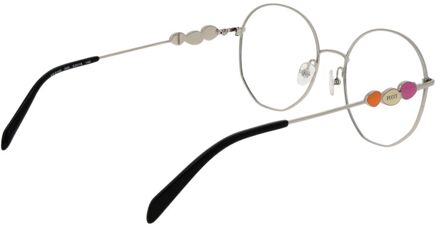 Zwarte Metalen Bril (Monturen) - maat