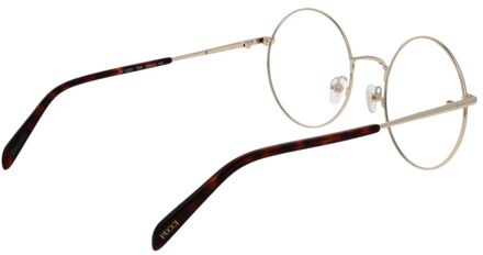 Zwarte Metalen Bril (Monturen) - One Size