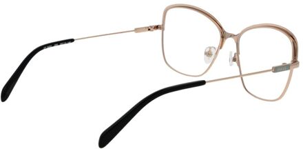 Zwarte Metalen Bril (Monturen) - One Size