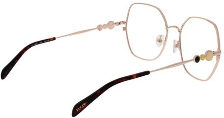 Zwarte Metalen Bril (Monturen) - One Size