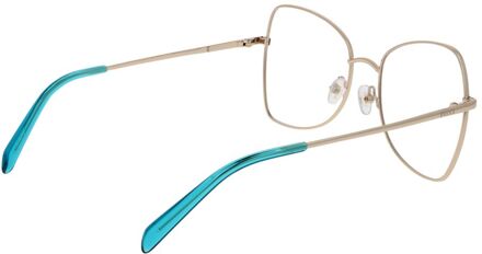 Zwarte Metalen Bril (Monturen)