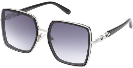 Zwarte Metalen Zonnebril