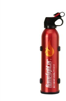 Zwarte Mini Draagbare Auto Brandblusser Met Haak Droge Chemische Brandblusser Veiligheid Vlam Fighter Voor Home Office Auto