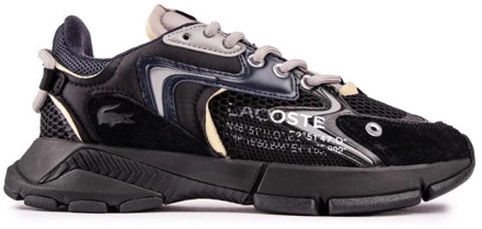 Zwarte Neo Trainers voor Heren Lacoste , Black , Heren - 45 EU