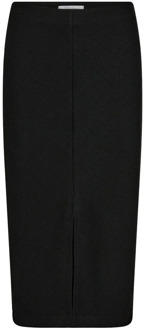 Zwarte Pencil Skirt met Split Co'Couture , Black , Dames - Xl,L,M,S,Xs