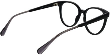 Zwarte Plastic Bril (Montuur) - One Size