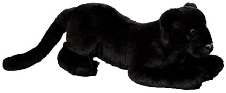 Zwarte pluche panter 35 cm