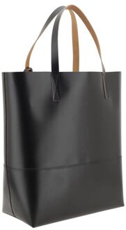 Zwarte polyethyleen handtas - maat