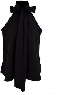 Zwarte Poplin Overhemd Aspesi , Black , Dames - M,S,Xs